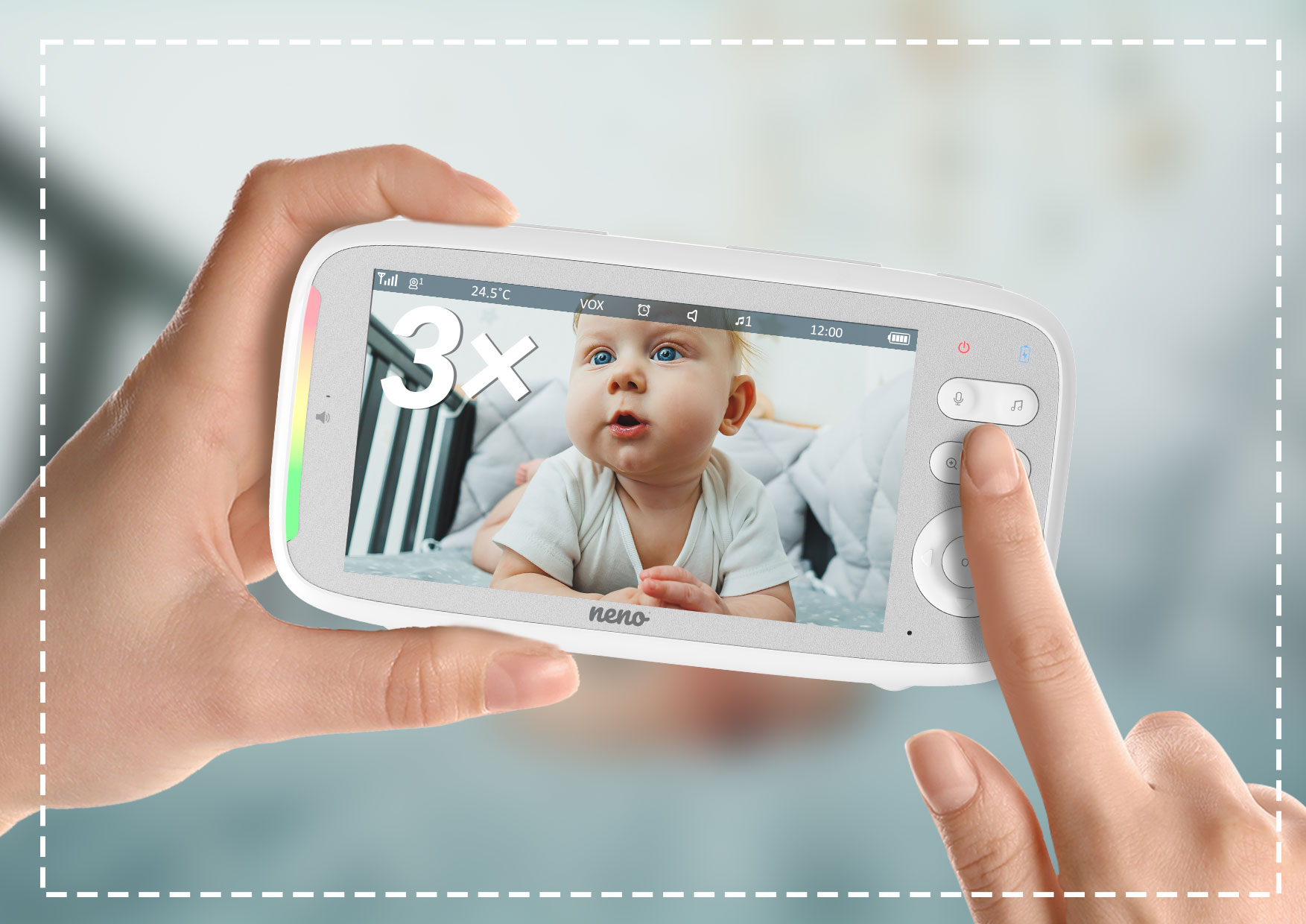 Neno Vista - Bezprzewodowa, obrotowa wideo-niania