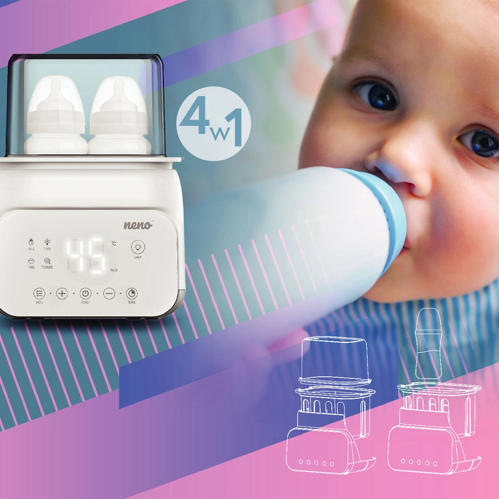 wygodny sterylizator i podgrzewacz do butelek Neno Vita