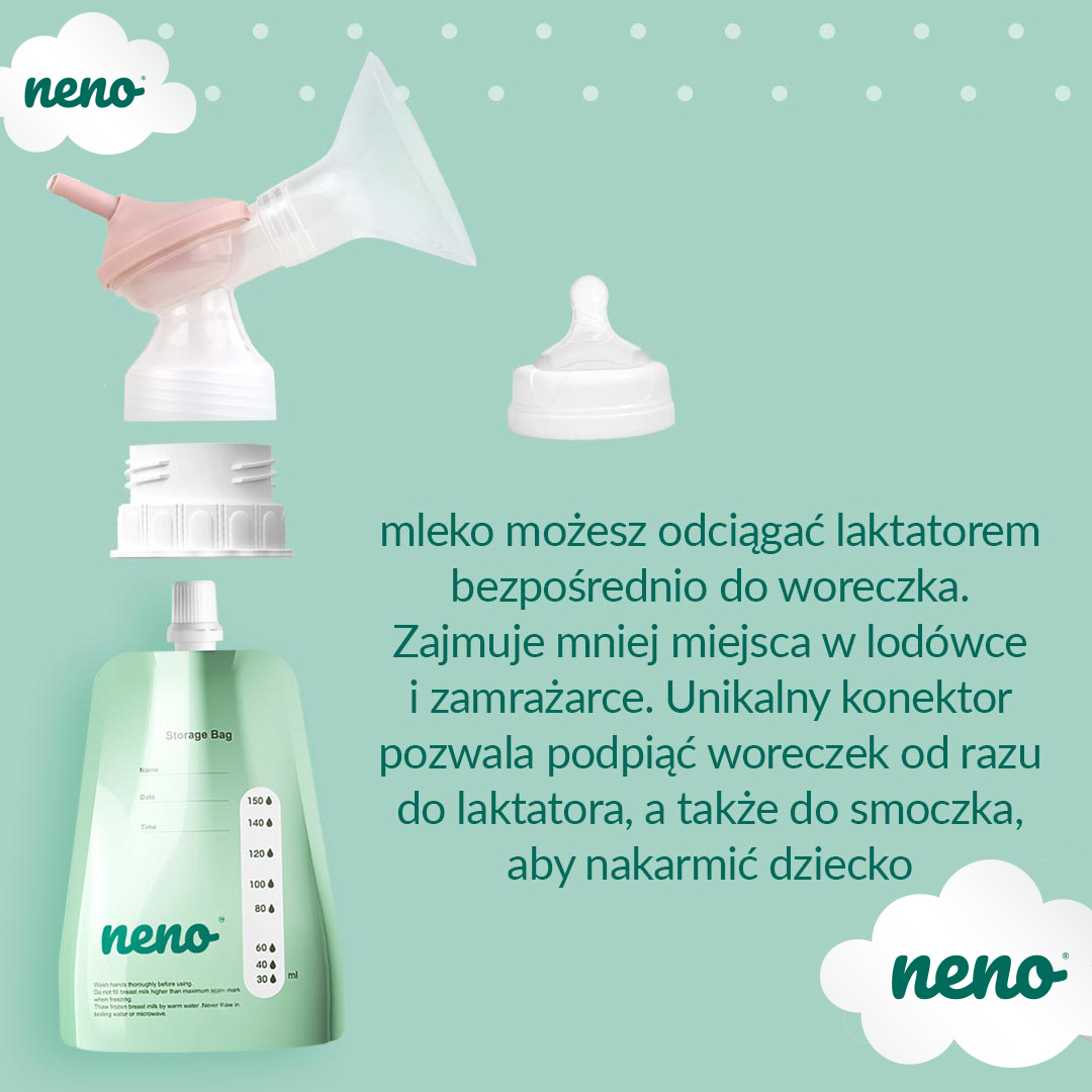 Woreczki do mrożenia pokarmu