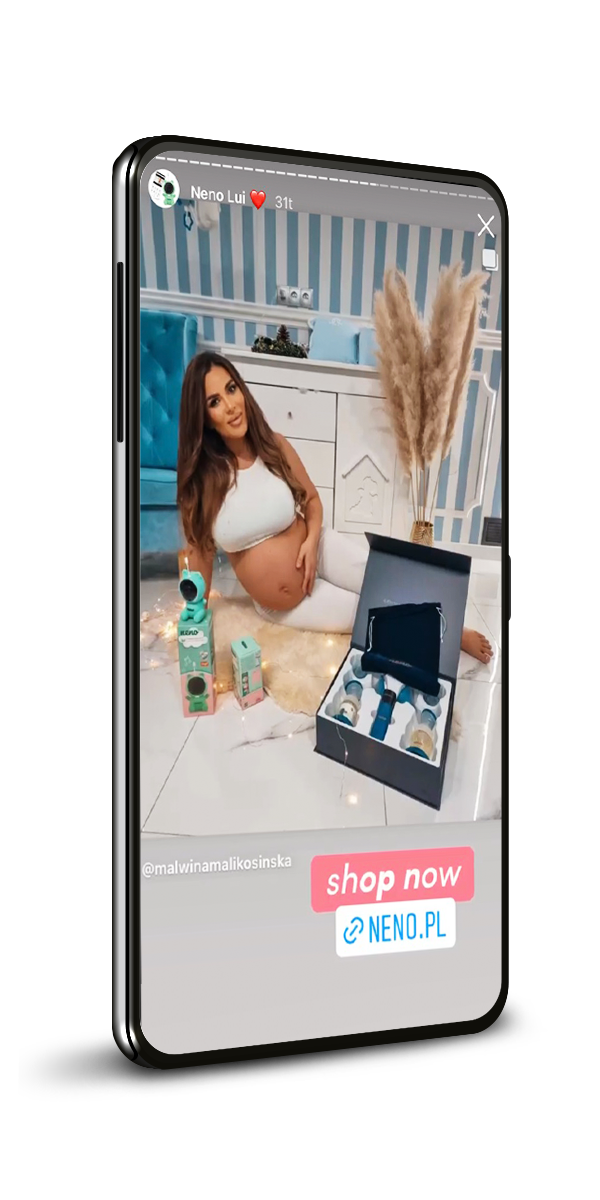 Znane mamy - promujące markę Neno