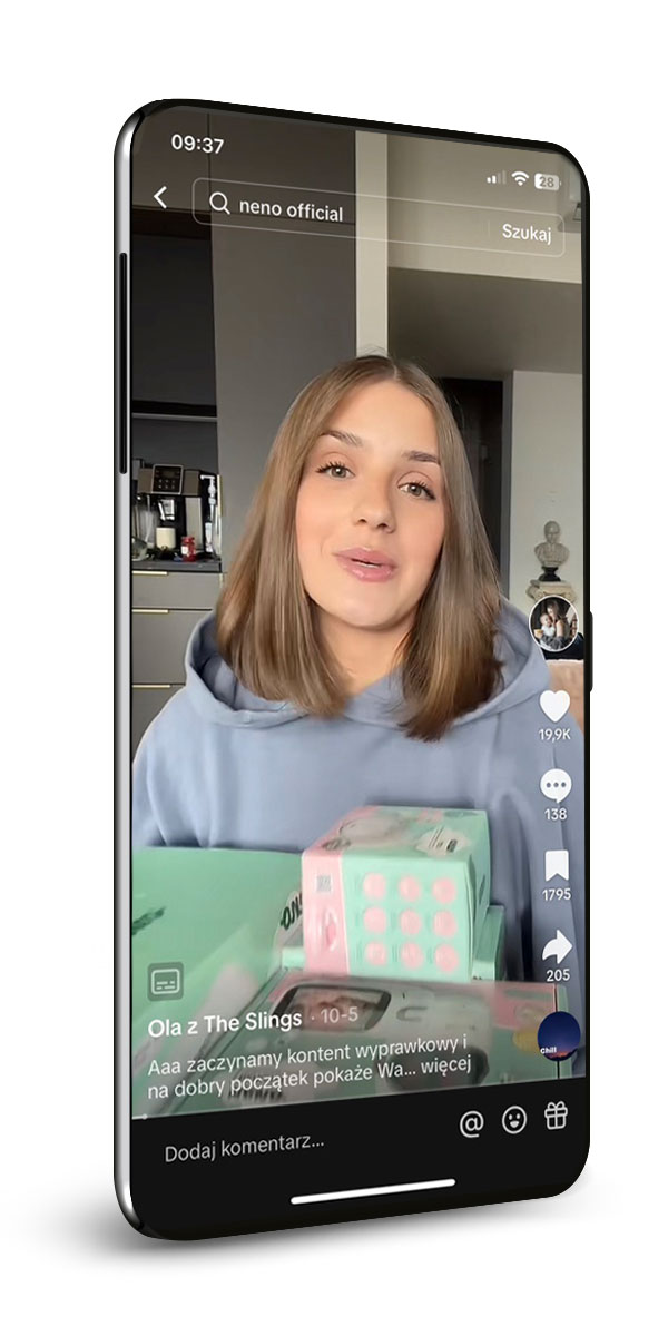 Znane mamy - promujące markę Neno