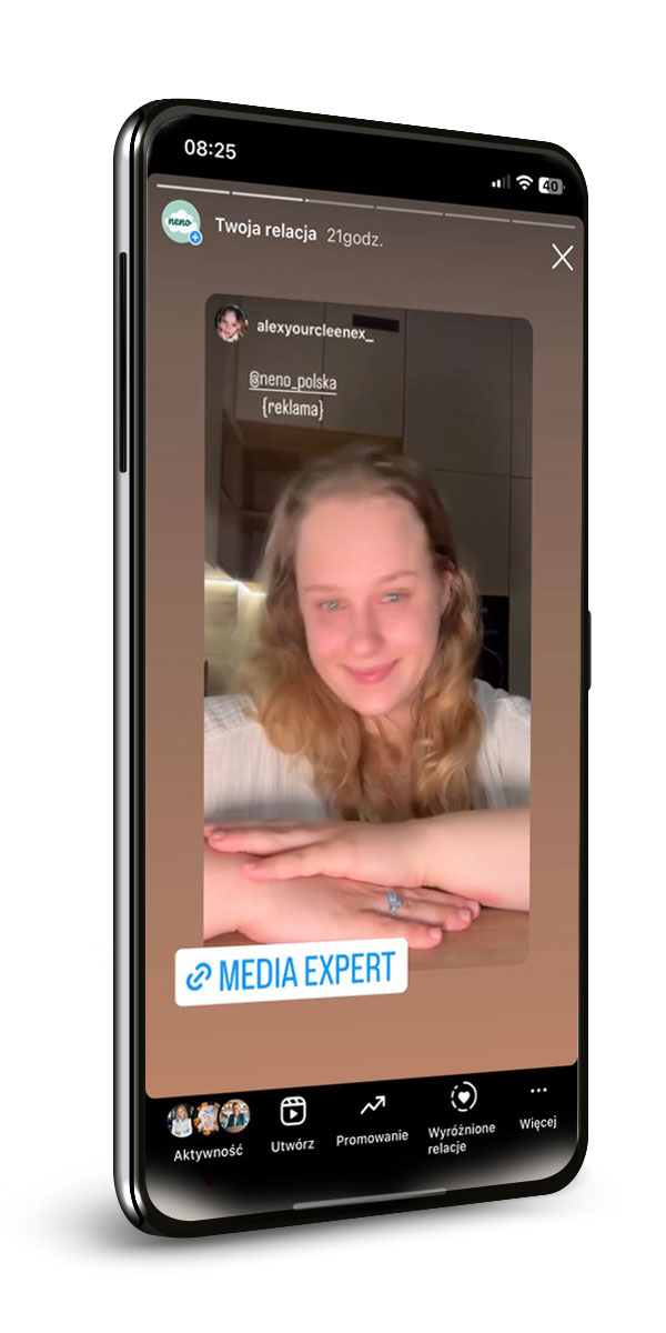 Znane mamy - promujące markę Neno