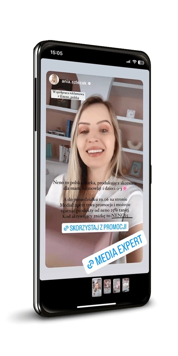 Znane mamy - promujące markę Neno