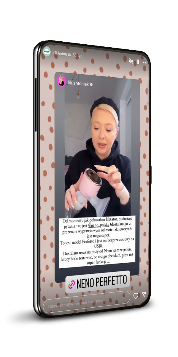 Znane mamy - promujące markę Neno