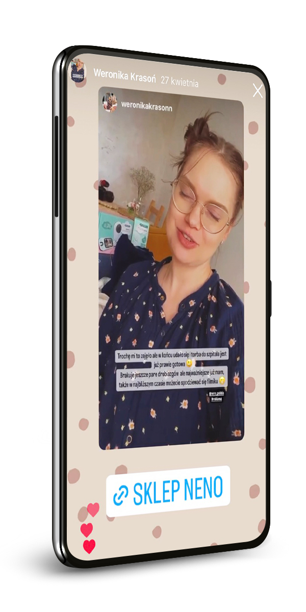 Znane mamy - promujące markę Neno